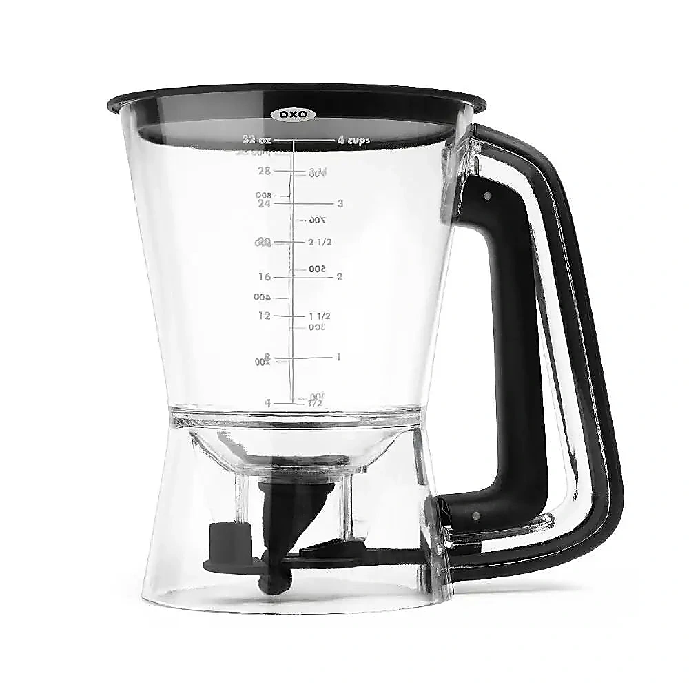 OXO Good Grips Precision Batter Dispenser 4-Cup on a white background